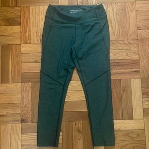 Outdoor Voices Green Leggings (Size M)